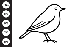 Robin Bird SVG Product Image 1