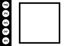 Square Frame SVG Product Image 1