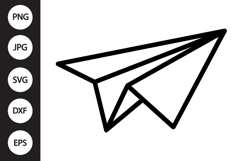 Paper Plane SVG Product Image 1