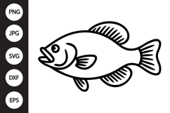 Crappie SVG Product Image 1