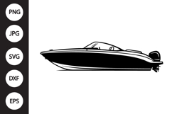 Speedboat SVG Product Image 1