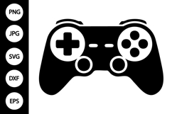 Game Controller Silhouette SVG Product Image 1