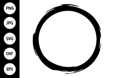 Circle Frame SVG Product Image 1