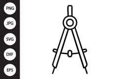 School Compass SVG Product Image 1