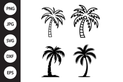 Palm Tree SVG, Palm Tree Clipart Product Image 1