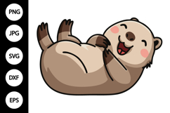 Cute Capybara SVG, Capybara Clipart Product Image 1