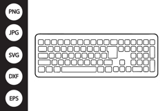 Keyboard SVG Product Image 1