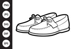 Moccasin Slippers SVG Product Image 1