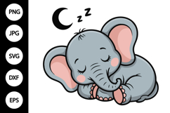 Baby Elephant SVG Product Image 1
