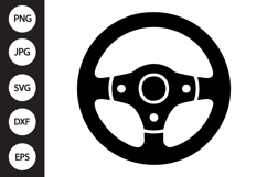Steering Wheel SVG Product Image 1
