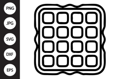 Waffle SVG Product Image 1