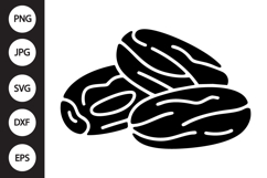 Dried Dates SVG Product Image 1
