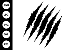 Claw Mark SVG Product Image 1