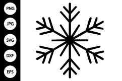 Snowflake SVG Product Image 1