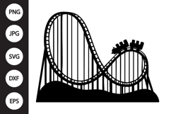 Roller Coaster SVG Product Image 1