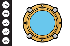 Ship Window SVG Product Image 1