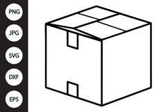 Packaging Box SVG Product Image 1