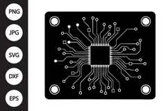 Circuit Board SVG Product Image 1