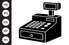 Cash Register SVG Product Image 1