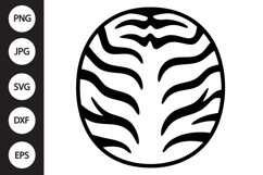 Tiger Print Pattern SVG Product Image 1