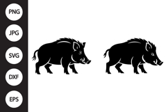 Wild Boar SVG, Wild Boar Clipart Product Image 1