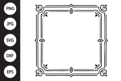 Decorative Frame SVG Product Image 1