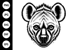 Hyena Head SVG Product Image 1