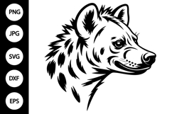 Hyena Head SVG Product Image 1