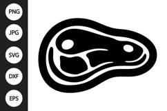 Steak Slice SVG Product Image 1