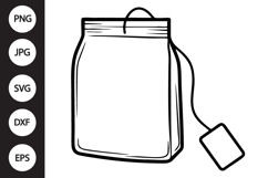 Tea Bag SVG Product Image 1