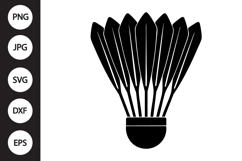 Badminton Shuttlecock SVG Product Image 1