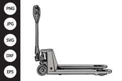 Pallet Jack SVG Product Image 1