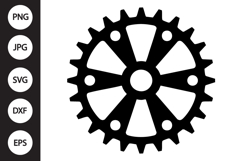 Sprocket Wheel SVG Product Image 1