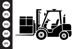 Forklift SVG Product Image 1