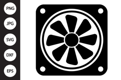 Exhaust Fan SVG Product Image 1