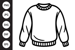 Sweater SVG Product Image 1