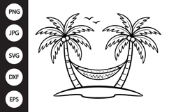 Tropical Island SVG Product Image 1