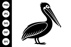 Pelican Bird SVG Product Image 1