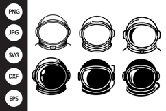 Astronaut Helmet SVG, Astronaut Helmet Clipart Product Image 1