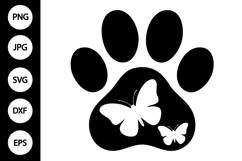 Paw Print SVG Product Image 1