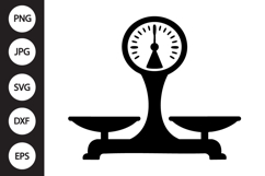 Food Scale SVG Product Image 1