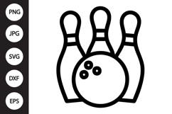 Bowling Strike SVG Product Image 1