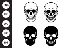 Skull SVG, Skull Clipart Product Image 1