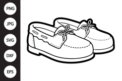 Moccasin Slippers SVG Product Image 1