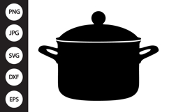 Cooking Pot SVG Product Image 1