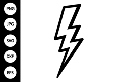 Lightning SVG Product Image 1