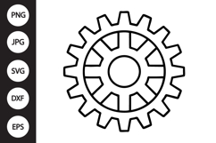Sprocket Wheel SVG Product Image 1