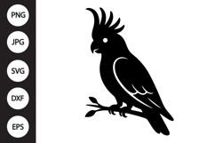 Cockatoo Bird SVG Product Image 1