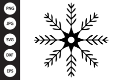 Snowflake SVG Product Image 1