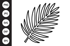 Palm Leaves SVG Product Image 1